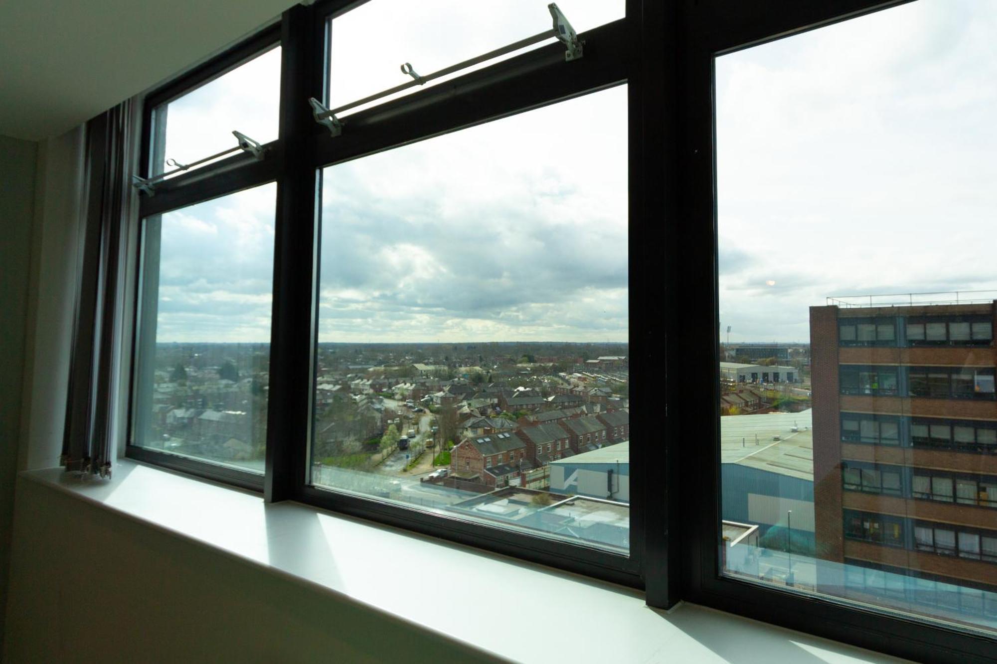 Dashing 1Br Penthouse Near Mcr Stadiums Manchester Eksteriør billede
