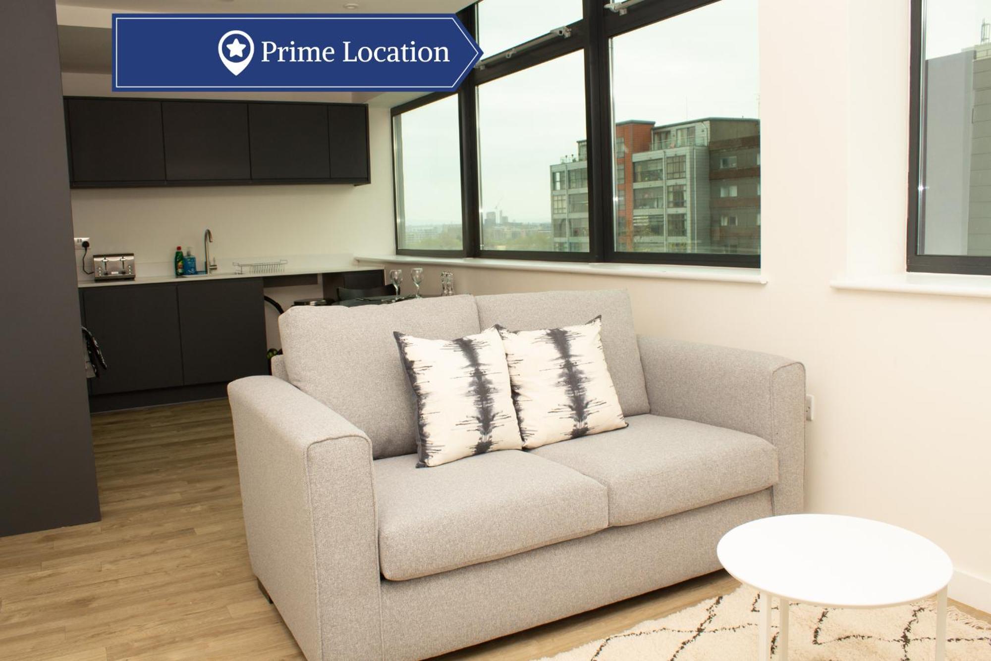 Dashing 1Br Penthouse Near Mcr Stadiums Manchester Eksteriør billede